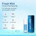 XIFYHO Fresh Mint Toothpaste Set Hundreds of mini Breath-freshening Strips for Hours of Freshness 4-Pack - Buy Online on GoSupps.com