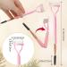 3 Pack Eyelash Separator Tool with Spoolie & Eyebrow Brush - Dual Head Lash Comb for Mascara & Extensions | Perfect for Women - Buy Online on GoSupps.com