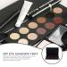 DOITOOL Empty Eyeshadow Palette - Magnetic Makeup Storage Box for DIY Cosmetics | Portable Makeup Organizer in Black - Buy Online on GoSupps.com