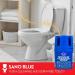 SANO Blue Water Toilet Bowl Cleaner Long Lasting Air Freshener WC Tablet - Cleans Perfumes Hygienic Leaves Water Sparkling Blue Up to 900 Flushes + Coconut Multipurpose Cleaning Sponge (Pack of 1) 1 count (Pack of 1) - Buy Online on GoSupps.com