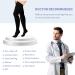 Compression Stockings for Women & Men - 15-20mmHg Thigh High Socks for Varicose Veins Running & Sports - Closed Toe with Silicone Dot Band - X-Large Black - Buy Online on GoSupps.com