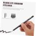 BELLIFFY 12pcs Black Eyeliner 1 Highlighter Eye Liner Pen Eye Grooming Pens Beauty Supply Makeup Tool Wood - Buy Online on GoSupps.com