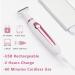 Zoushinn Electric 3-in-1 Women's Shaver & Bikini Trimmer - Wet/Dry, Painless, Waterproof - Buy Online on GoSupps.com