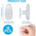 Push in Silicone Glasses Nose Pads 5 Pairs Screw On Spectacle Nose Pads Anti-Slip Soft Sunglasses Replacement Accessories Universal Eyeglass Presbyopic Eyewear Nose Bridge Pads Repair Tool Clear Clear-push in - Buy Online on GoSupps.com