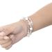 Jewelry Bands Compatible with Fitbit Charge 5 for Women Girls Handmade Elastic Beaded Pearl Replacement Fitness Accessories Handmade Smartwatch Waterproof Wristband  Silver Charge 5- Silver - Buy Online on GoSupps.com