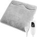 Electric Foot Warmer with 6 Heat Levels & Timers | Washable 40x40cm Heat Pad for Back Pain Relief | EU Plug International Shipping - Buy Online on GoSupps.com