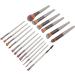 Cosmetic Applicator Different Shapes Cosmetic Brush Set Multi-Purpose Soft and Silky 18 Pieces for Eye Shadow and Eyelashes - Buy Online on GoSupps.com