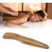 Verdant Touch Gua Sha Stick - Small Wooden Body Massage Tool for Stress Relief & Muscle Relaxation | International Shipping - Buy Online on GoSupps.com
