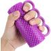 Hand Grip Strengthening Finger Wrist Exercise Purple High Elastic PU 44 in 123g Squeeze Ball for Stroke Hemiplegia Rehabilitation - Buy Online on GoSupps.com