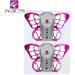 KADS 100pcs Butterfly-shape Self Adhesive Gel Nail Forms for Acrylic Nails Tips - Buy Online on GoSupps.com