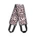 Hemoton Leopard Pull Back Self Tanner Back Applicator Back Applicator Band Self Tanning Back Applicator Exfoliating Bath Rubbing Towel Self Tanner Strip for Body Fritters Lotion Fiber