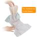 Alva Baby 4 Layers Bamboo Viscose Liners - Reusable Inserts for Cloth Diapers (12 Pack) | Eco-Friendly Soft & Absorbent - Buy Online on GoSupps.com