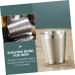 FRCOLOR Stainless Steel Razor Shell Cup Holder - 2 STK Metal Shaving Foam Dish for Soap & Razors - Buy Online on GoSupps.com