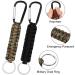 Buy Fanshionide 5-Piece Paracord Keychain Set with Carabiner Hook - Perfect for Camping Hiking and Outdoor Adventures - Buy Online on GoSupps.com