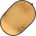 TRUMAGINE 5-in-1 Oval Reflector 23x35 - Multi-Disc Light Reflector for Photo Studio - Translucent, Gold, Silver, Black, White - Carrying Case Included - Buy Online on GoSupps.com