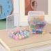 JANYUN 24pcs Transparent Plastic Storage with Lids Small Plastic Containers Plastic Rectangle Containers Box for Storage Beads Crafts Stamps Clay Jewelry Sewing Pins 2.16 2.16 0.78 Inches - Buy Online on GoSupps.com