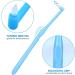 MAQ 12-Part Manual Interspace Toothbrush | Soft BPA-Free Dental Brushes for Orthodontic Bridges | Slim Design for Difficult Areas | Deep Green & White - Buy Online on GoSupps.com