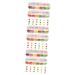 minkissy 6 Boxes 12 Flower Nail Art Slices Clay Slices Nail Flower Stickers Resin Flatback Pendants Clay Nail Decoration Nail Art Sticker Strawberries Crystal Mud Toy Fruit Polymer 3d