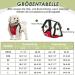 Buy Slowton Dog Harness with Safety Belt for Car - Breathable Latex Red XXS | Perfect for Everyday Sports - Buy Online on GoSupps.com