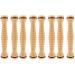 FOMIYES 8 STK wooden roller massage upper back back massage device MobiliTyscooter Blood circulation.