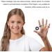 Srtyz 24-Piece Spiky Sensory Finger Massage Rings - Stress Relief & Relaxation for Young Adults - Multi-Colored Wellness Tool - Buy Online on GoSupps.com