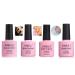 AIMEILI Hema-Free Gel Nail Polish Set with No Wipe Top Coat, Matte Top Coat, Base Coat, and Builder Base - Buy Online on GoSupps.com