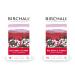 Birchall Tea Bags Red Berry & Flower Tea Gift Caffeine Free Tea Bursting with Full Flavour Perfect Vegan Gifts 15 Plant-Based Prism Tea Bags (Pack of 2)