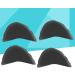 2 Pairs Adjustable Forefoot Pads | Reusable Toe Filler Inserts for Men & Women - Unisex Black Shoe Fillers - Buy Online on GoSupps.com