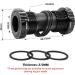 Thinvik BSA Bottom Bracket 68-73mm English for 24mm Spindle - Compatible with Shimano Crankset - Buy Online on GoSupps.com