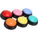 6 Color Recordable Buttons for Dogs Dog Buttons for Communication Dog Talking Button Set Pet Training Buttons 30 Second Record & Playback Teach Your Dog to Talk - 6 Color Packs - Buy Online on GoSupps.com