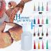 4PCS Kenzy Temporary Tattoo Kit with Precision Applicator Bottles and 16 Blunt Tips - Perfect for Tattoo Cone Paste, Body Art, Paint DIY Projects - Buy Online on GoSupps.com