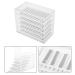 Premium 5-Layer Eyelash Storage Box | Clear False Eyelash Organizer & Makeup Display for Extensions - Buy Online on GoSupps.com