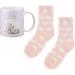 BargainsMania Hot Chocolate Mug & Socks Set - Warmth and Comfort in Every Sip - Hot Chocolate Cocoa Lover's Delight - Snug and Warm Winter Essentials - Delightful Treating - Buy Online on GoSupps.com