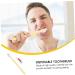 200 Disposable Toothbrushes Set - Travel-Friendly Waterproof Toothbrushes for School & Office | Multi-Color Pack - Buy Online on GoSupps.com