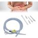 150cm Silicone Enema Tube for Constipation Relief | Slippy Head, Versatile Docking Methods - Buy Online on GoSupps.com