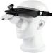 Lightweight Magnifying Glass Head-Mounted High-Definition Multi-Fold Magnifying Glass with an Led Light for Reading Mirror Repair Watch Tool Lofty Ambition - Buy Online on GoSupps.com