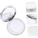 Balacoo 4 Pcs Loose Powder Box Plastic Containers Compact Powder 5g Powder Case Travel Empty Box 7.5x7.5cmx2pcs Silverx2pcs - Buy Online on GoSupps.com