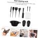 Ipetboom Hair Color Set Tinting Kit Hair Salon Dye Color Hair Teasing Comb Hair Coloring Brush Household Tools Hair Dying Kit Hair Dye Hair Coloring Kit Mix Pp Hairdressing Tool - Buy Online on GoSupps.com