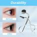 Mini Eyelash Curler for Lash Extensions | Silicone Strip Eye Protection | Portable Makeup Tool for Short Lashes & Precision Clamping - Buy Online on GoSupps.com