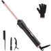 Professional Curling Wand 13mm - Ceramic Hair Curler for All Lengths | Rapid Heating Dual Voltage Includes Glove - Buy Online on GoSupps.com
