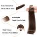 Elailite Invisible Tape In Extensions - Remy Real Human Hair 20pcs Dark Brown 35cm 20g - Best Tape Hair Extensions for a Natural Look - Buy Online on GoSupps.com