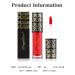12Pcs Dark Liquid Lipstick Matte Sets  24-Hour Smudge Proof Long Lasting Matte Lipstick Lip Stain Lip Gloss Set-White/Red/Vampire/Green/Black/Chocolate/Purple/Nude/Blue - Buy Online on GoSupps.com