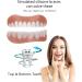 Premium MXR Factory Teeth Veneers - Extra Thin Comfort Fit Provisional Dentures for Missing Teeth - Unisex 5 Pairs - Reusable Silica Gel Dental Prosthesis - Buy Online on GoSupps.com