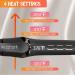 Wizchark 2 in 1 Hair Straightener & Curler 1.25 Inch - Ceramic Ionic Flat Iron Curling Iron for Short & Long Hair - Dual Voltage, Fast Heating, Auto Shut-Off - Buy Online on GoSupps.com