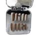 Temperament-enhancing manicure two-color gradient hand-wearing nail autumn water is gray.(S)