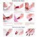 Press-on False Nails 48pcs (2pack) Heart Diamond Long Press On Nails with Rabbit Decoration French Fake Nail Tips DIY Arylic False Nail Tips for Women and Girls - Buy Online on GoSupps.com