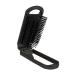 SJJJS Foldable Comb Black with Compact Mirror Pocket Size for Travel Car Sports Bag and Handbag