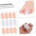 6 Pairs Silicone Toe Protector Cushion - Foot Splitter and Toe Caps Assorted Color - 4.3x1.7cm - Buy Online on GoSupps.com