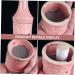 Beavorty Peach Blossom Moxibustion Ceramic Bottle - Smoke-Free Moxa Tank & Chinese Massage Tools - Roller Massager & Gua Sha Cup in Pink Fabric Box - Buy Online on GoSupps.com