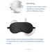 Super Soft Adjustable Sleep Mask for Men and Women - Lightweight Eye Mask for Better Sleep (Black) - Buy Online on GoSupps.com